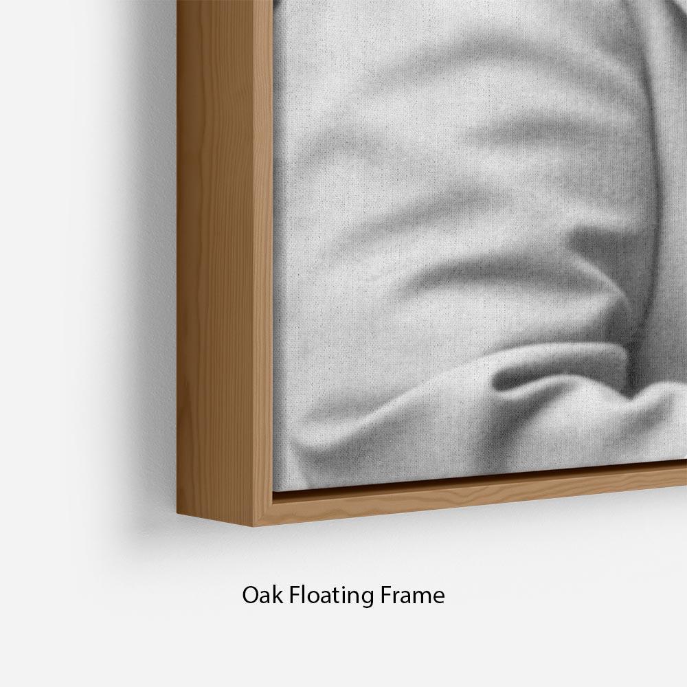 The Queen Mother at Lord Roberts Memorial Workshops in Dundee Floating Frame Canvas