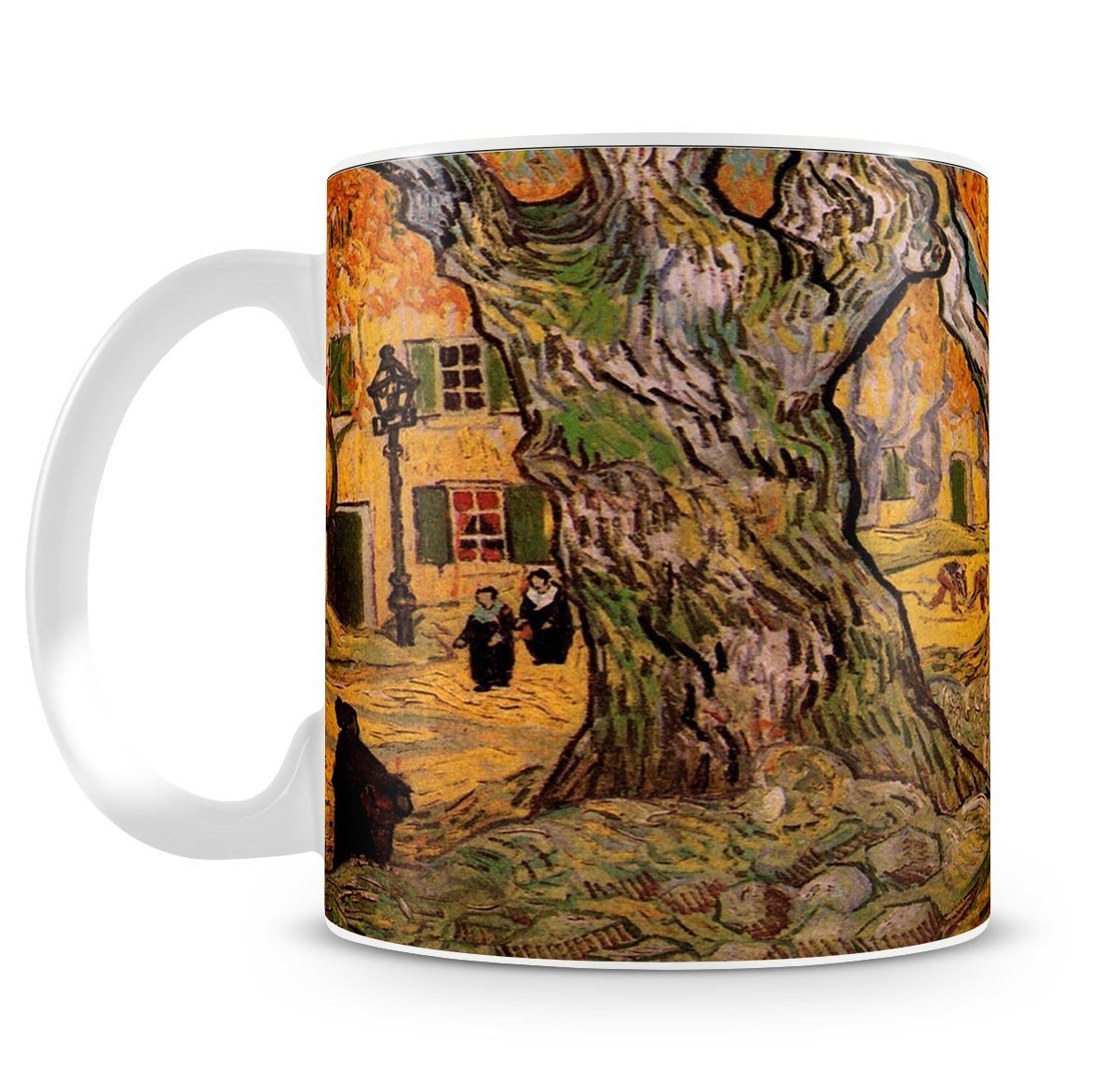 The Road Menders by Van Gogh Mug - Canvas Art Rocks - 4