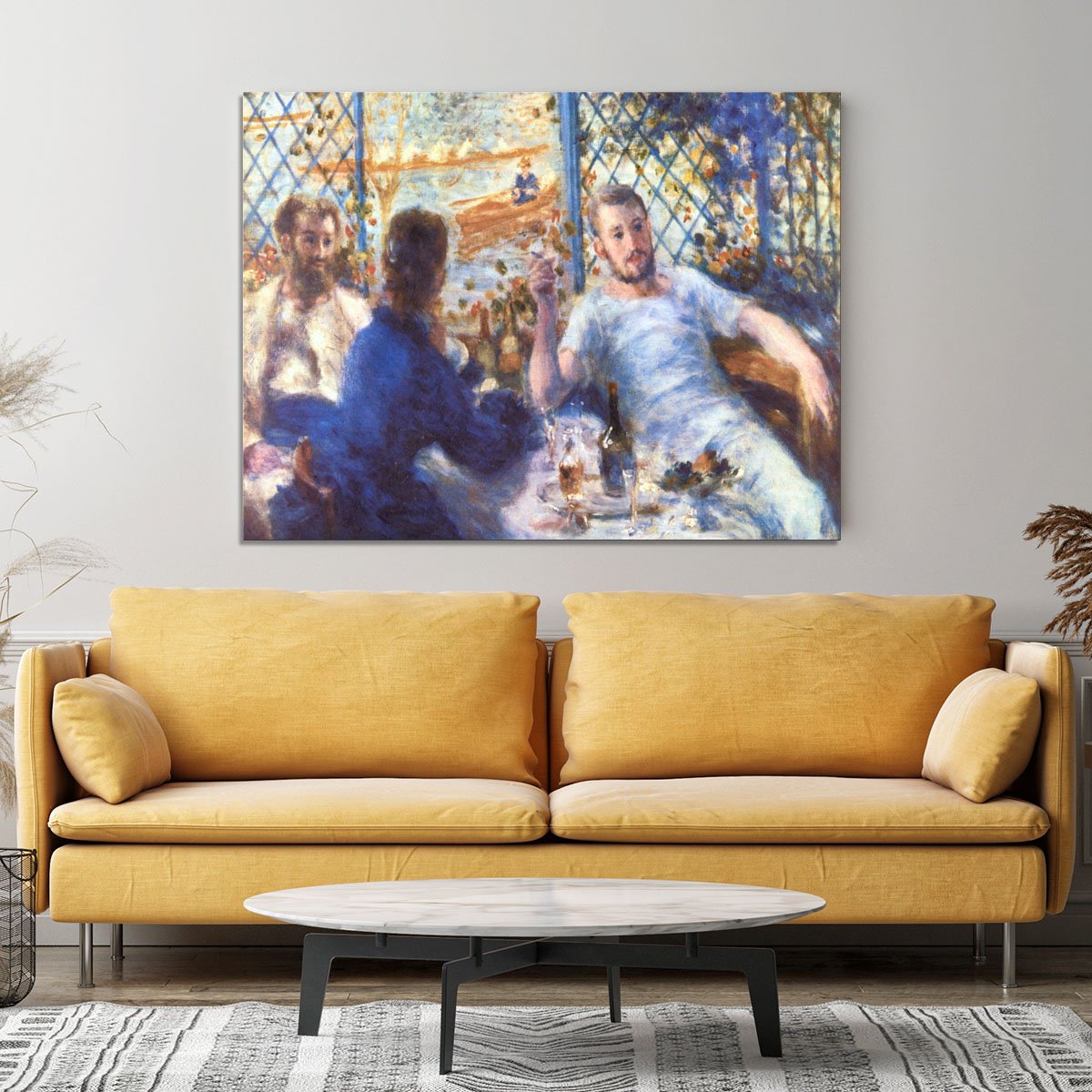 The Rowers Lunch by Renoir Canvas Print or Poster