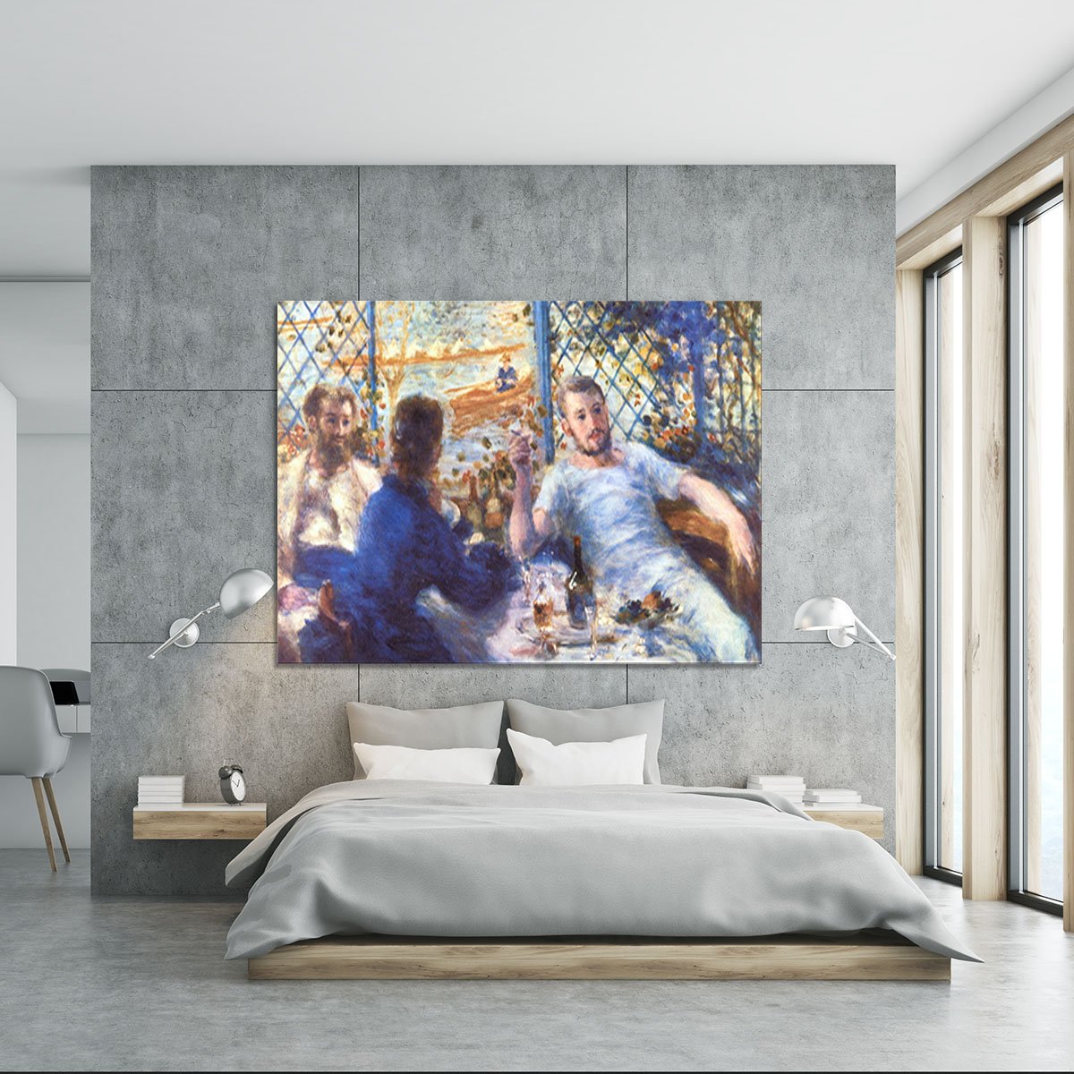 The Rowers Lunch by Renoir Canvas Print or Poster