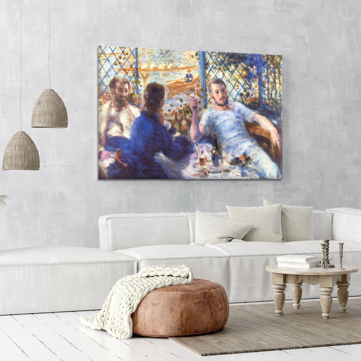 The Rowers Lunch by Renoir Canvas Print or Poster