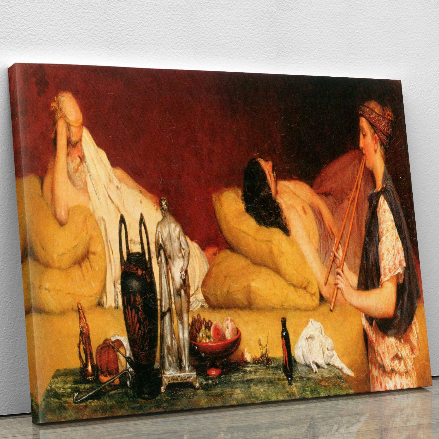 The Siesta by Alma Tadema Canvas Print or Poster