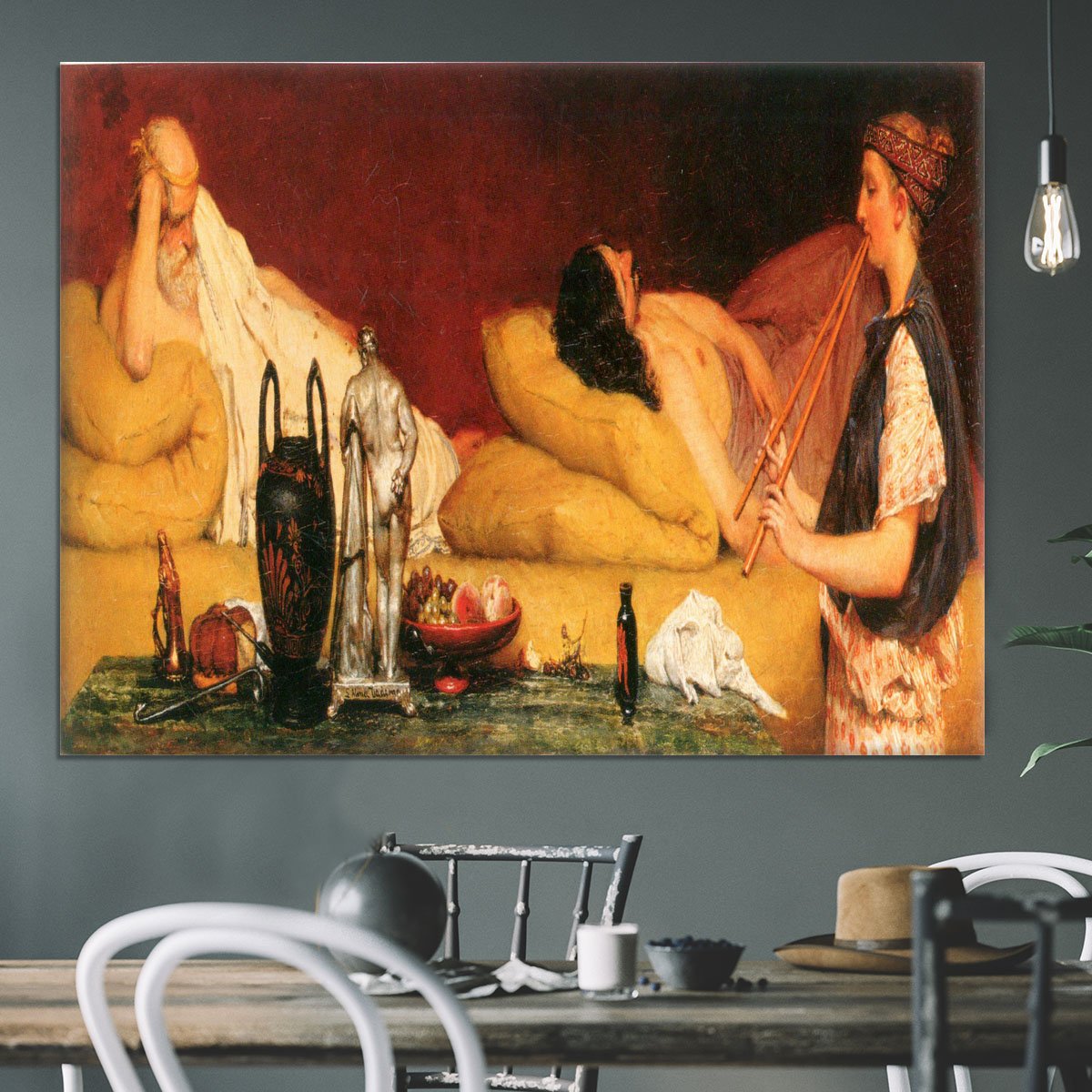 The Siesta by Alma Tadema Canvas Print or Poster
