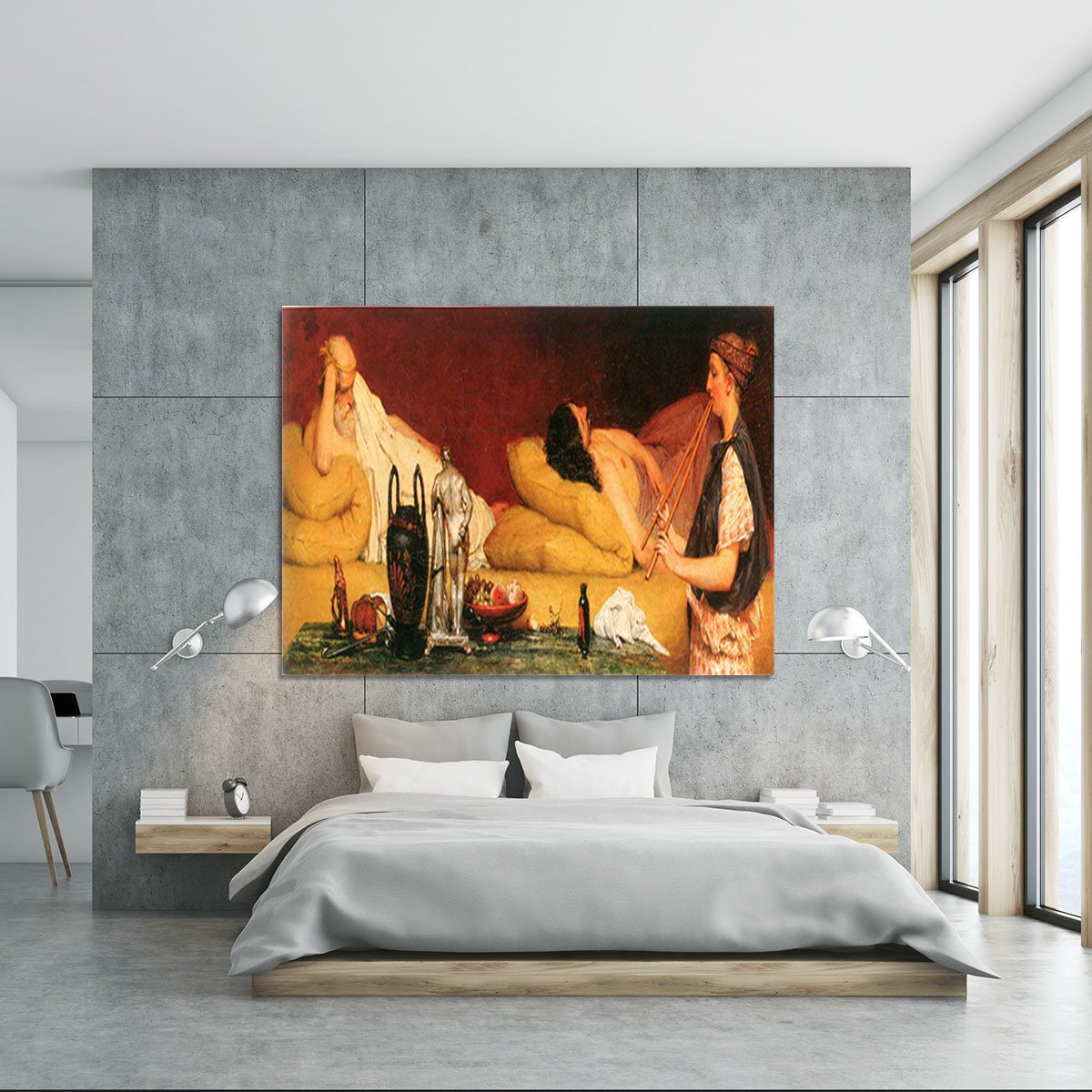 The Siesta by Alma Tadema Canvas Print or Poster