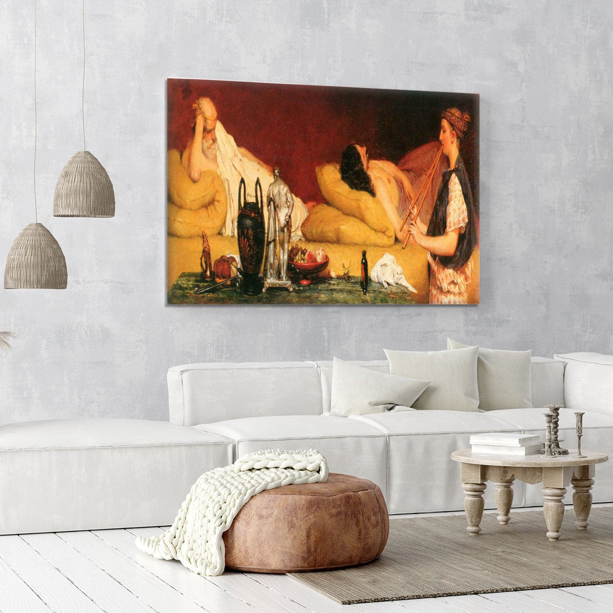 The Siesta by Alma Tadema Canvas Print or Poster