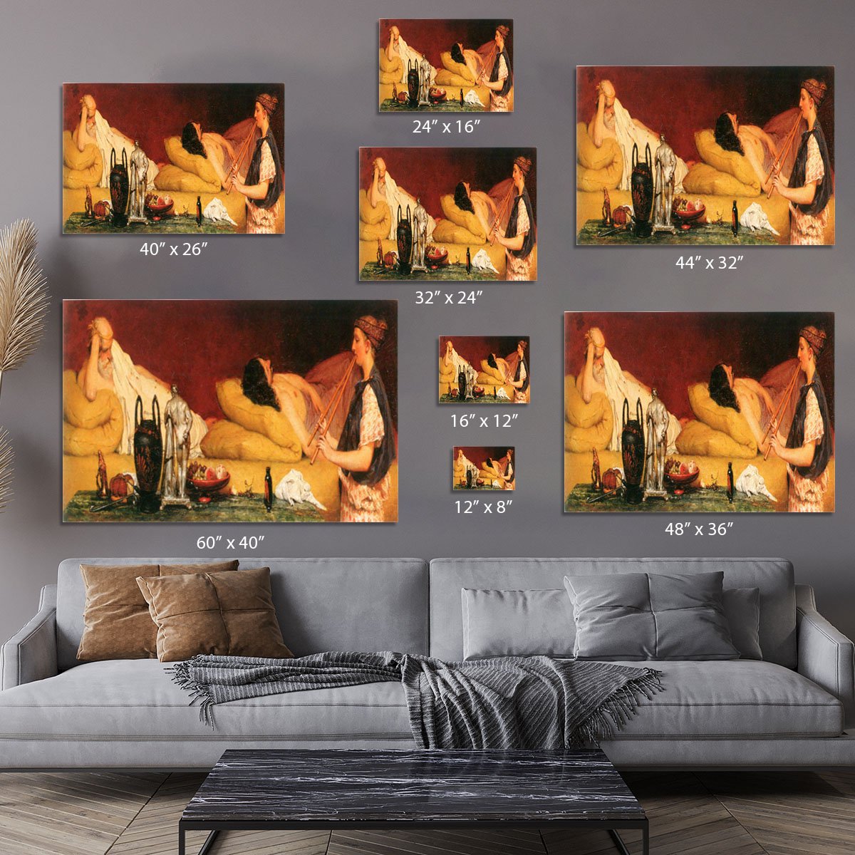 The Siesta by Alma Tadema Canvas Print or Poster