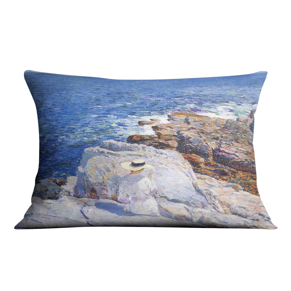 The Southern rock riffs Appledore by Hassam Cushion - Canvas Art Rocks - 4