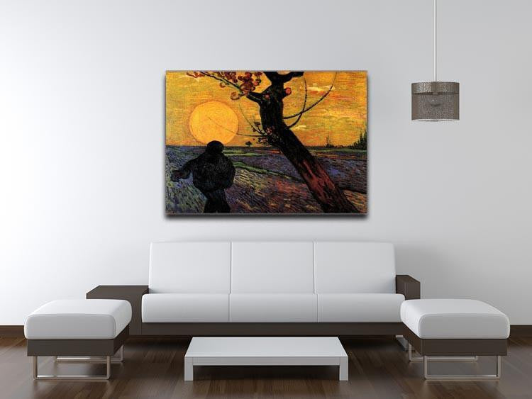 The Sower 2 by Van Gogh Canvas Print & Poster - Canvas Art Rocks - 4