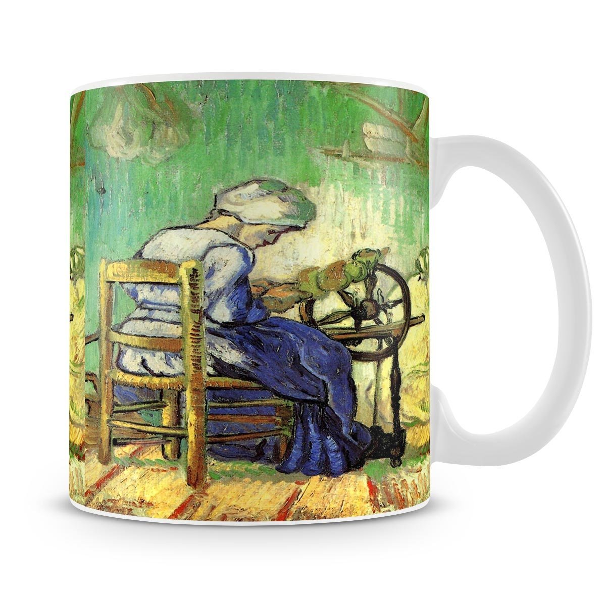 The Spinner by Van Gogh Mug - Canvas Art Rocks - 4
