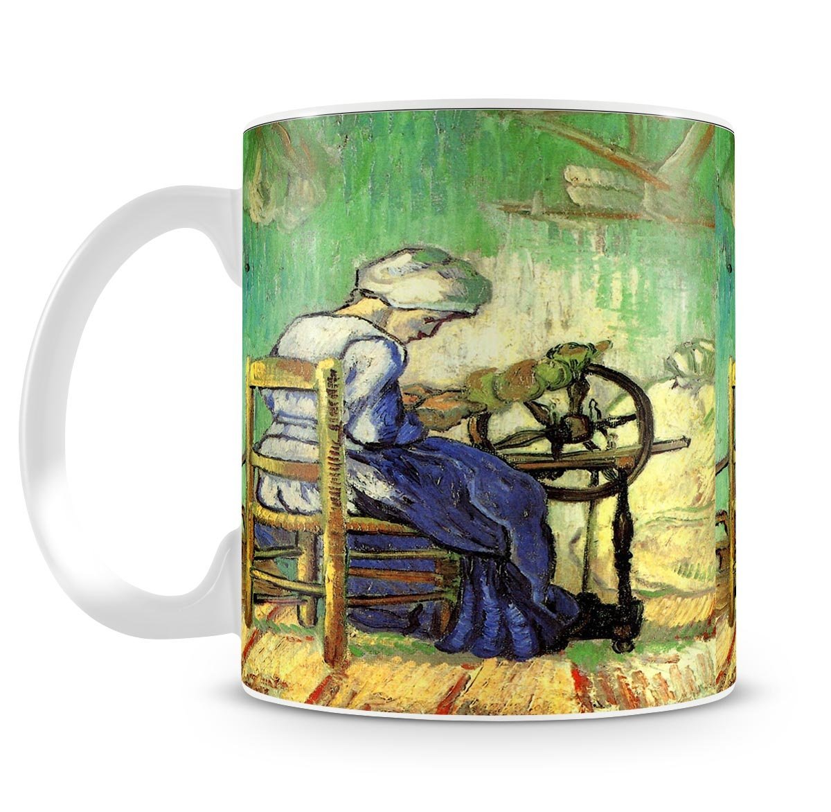 The Spinner by Van Gogh Mug - Canvas Art Rocks - 4