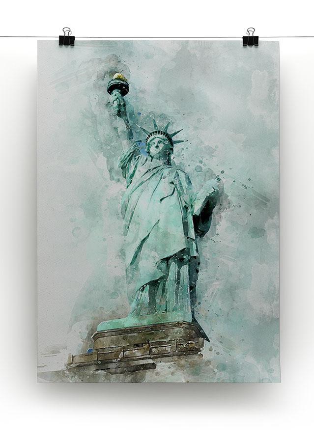 The Statue of Liberty Canvas Print or Poster - Canvas Art Rocks - 2