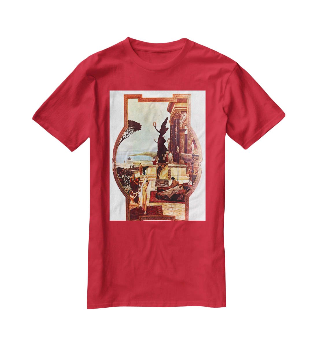 The Theatre of Taormina by Klimt T-Shirt - Canvas Art Rocks - 4