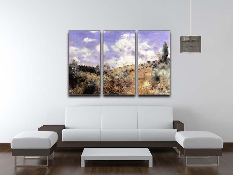 The blast by Renoir 3 Split Panel Canvas Print - Canvas Art Rocks - 3