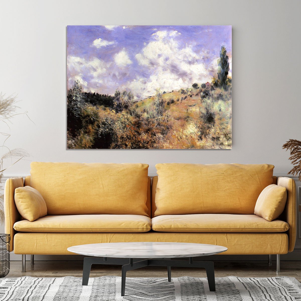 The blast by Renoir Canvas Print or Poster