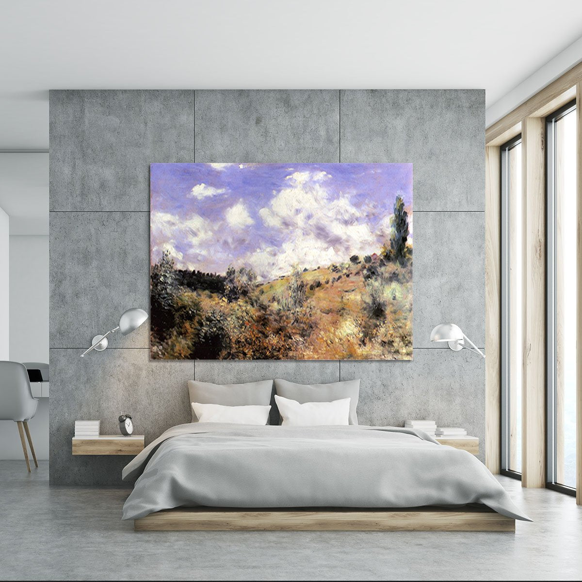 The blast by Renoir Canvas Print or Poster