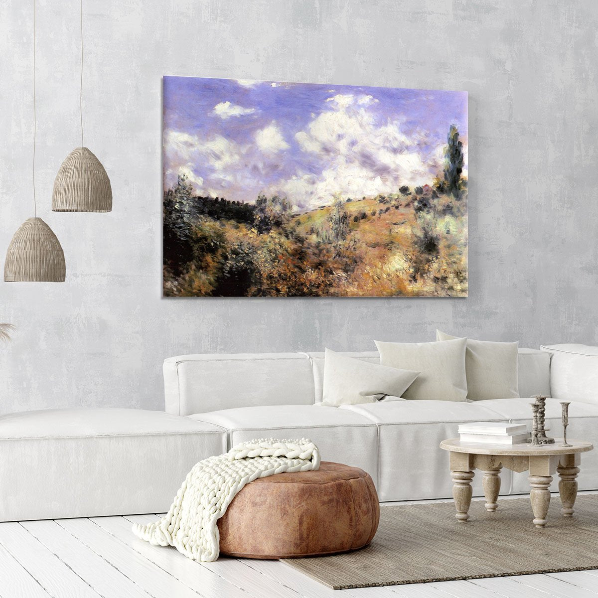 The blast by Renoir Canvas Print or Poster