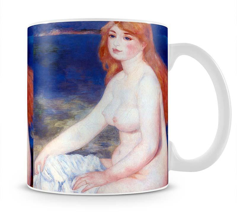 The blond bather 2 by Renoir Mug - Canvas Art Rocks - 1