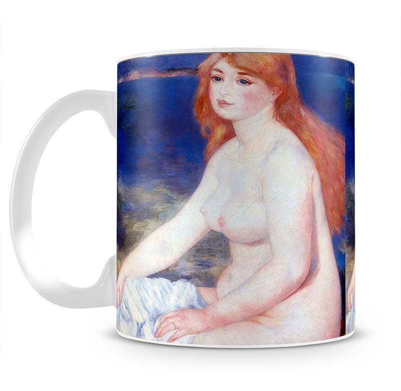 The blond bather 2 by Renoir Mug - Canvas Art Rocks - 2