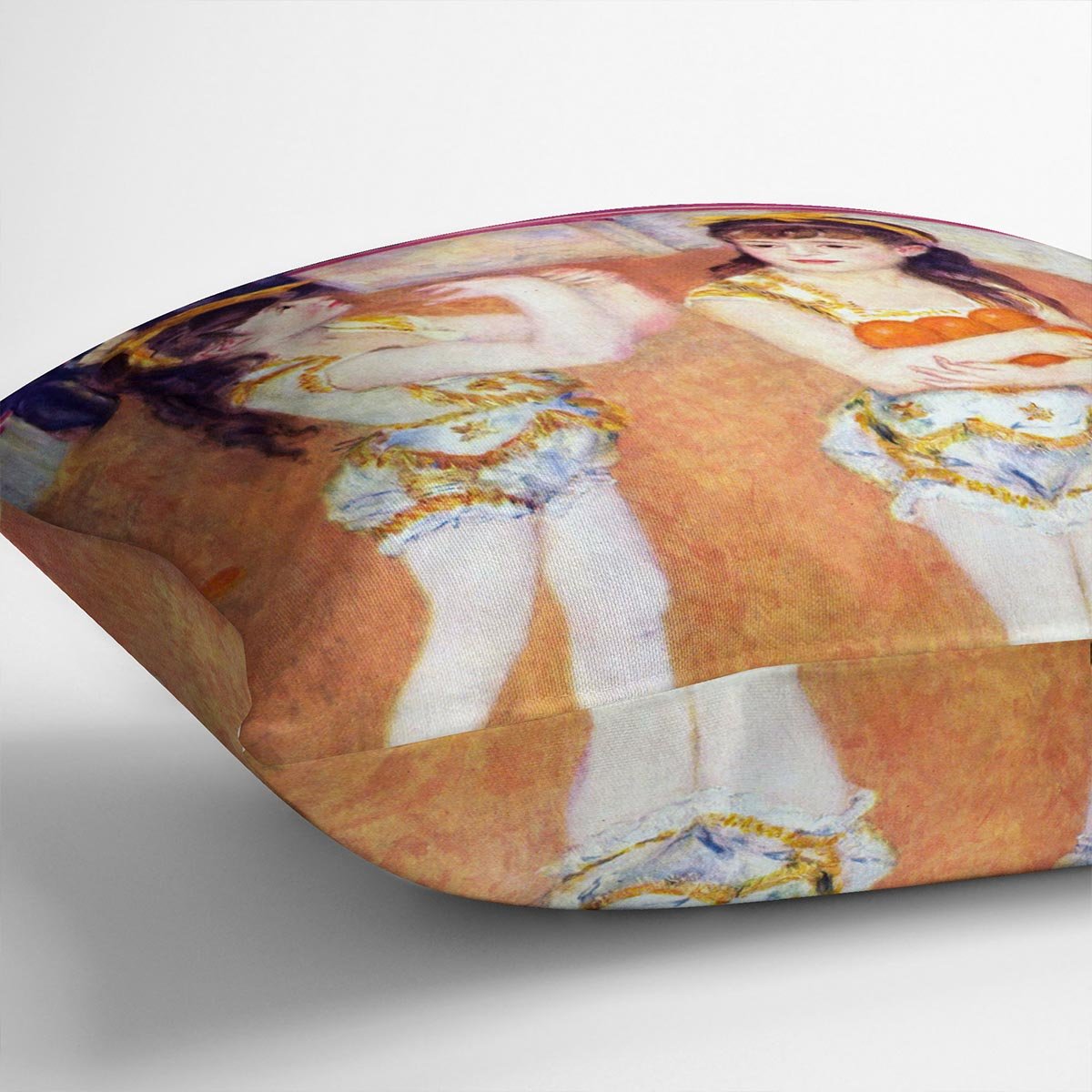 The circus Fernando by Renoir Throw Pillow