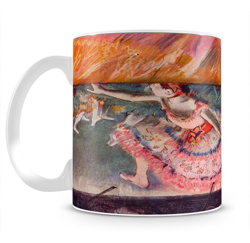 The curtain falls by Degas Mug - Canvas Art Rocks - 1