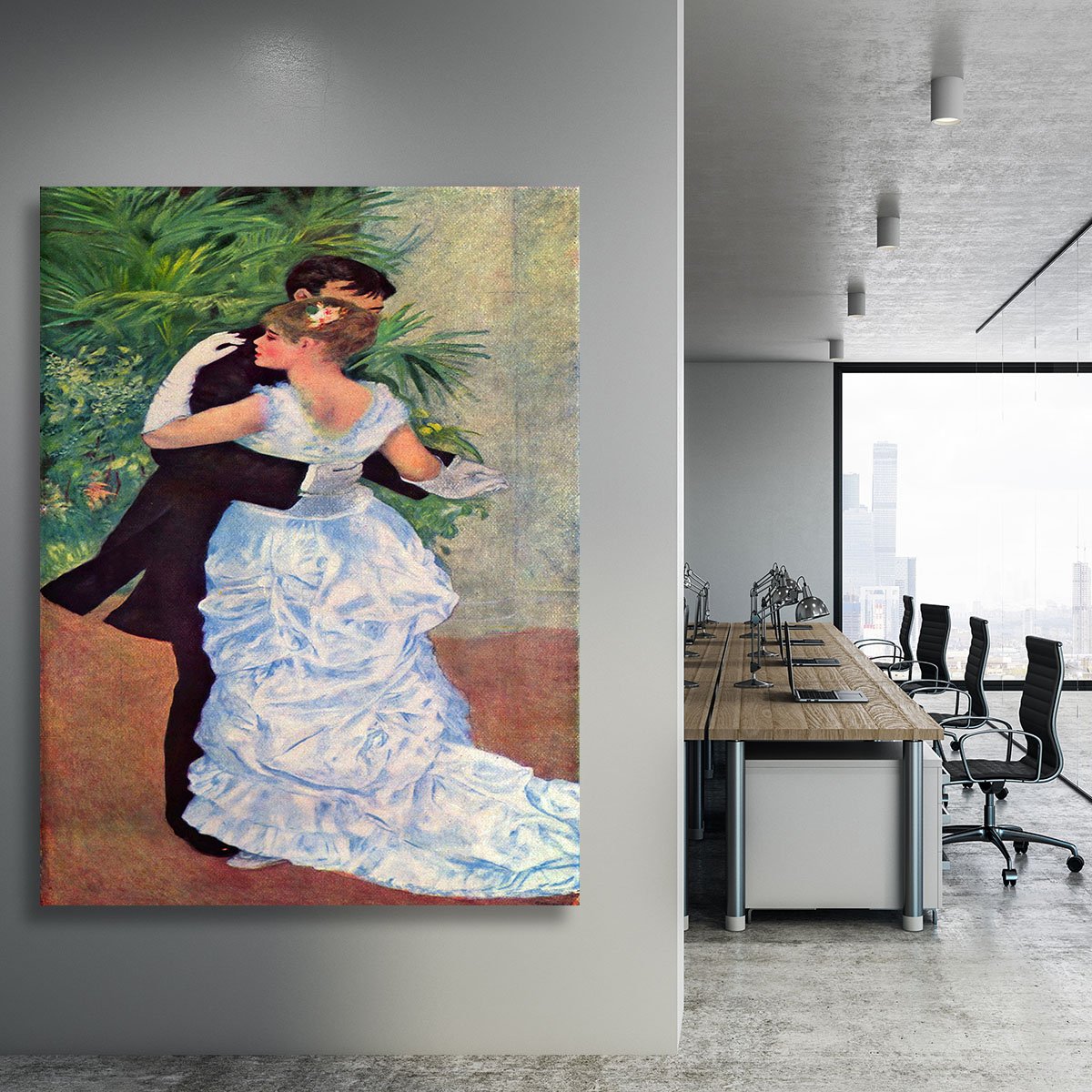 The dance in the city by Renoir Canvas Print or Poster
