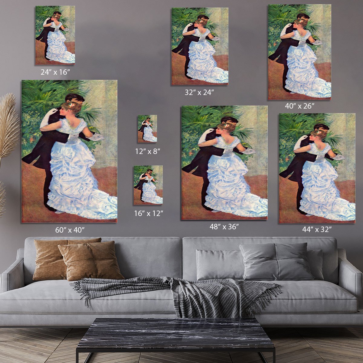 The dance in the city by Renoir Canvas Print or Poster