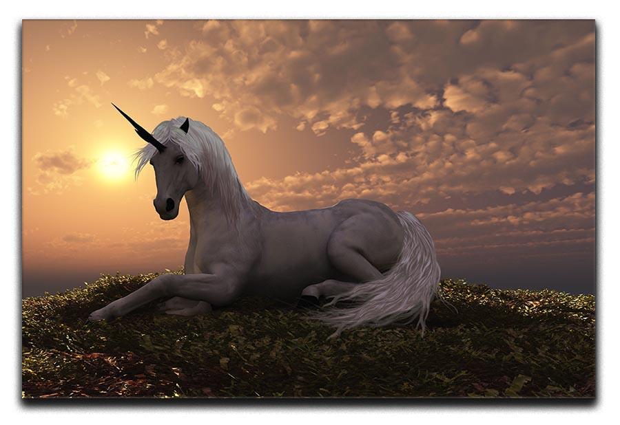 The fabled creature laying Canvas Print or Poster  - Canvas Art Rocks - 1