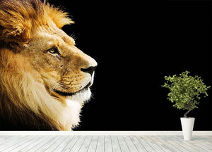 The king of all animals portrait Wall Mural Wallpaper - Canvas Art Rocks - 4