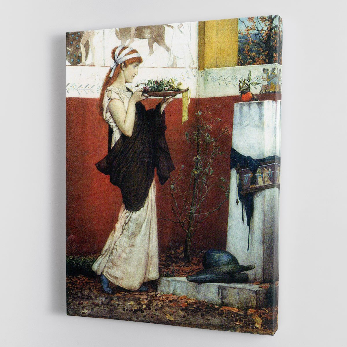 The last roses by Alma Tadema Canvas Print or Poster