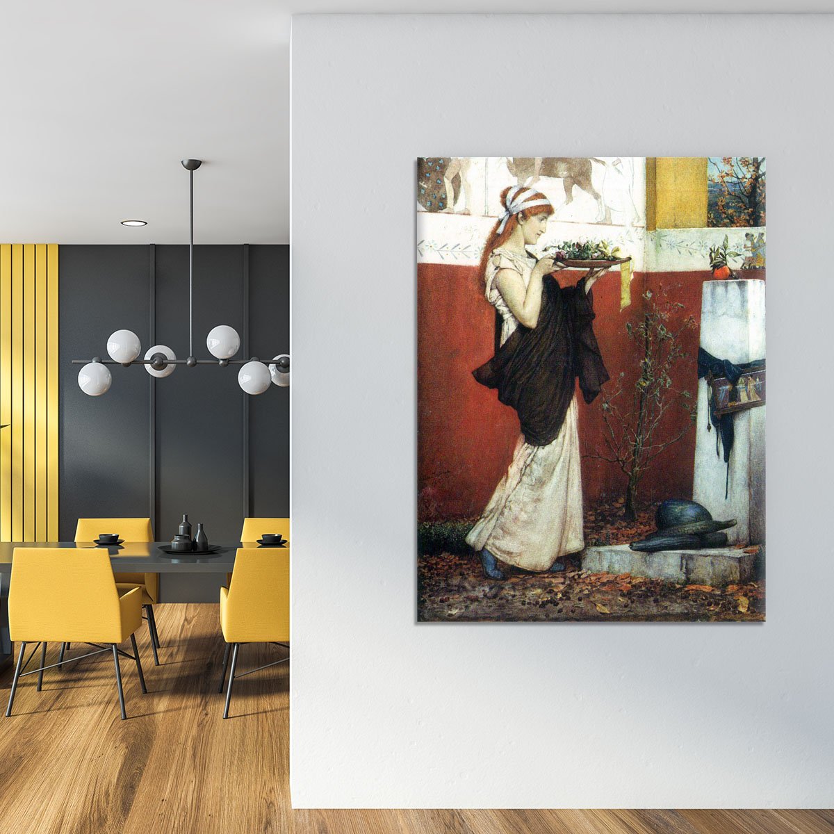 The last roses by Alma Tadema Canvas Print or Poster