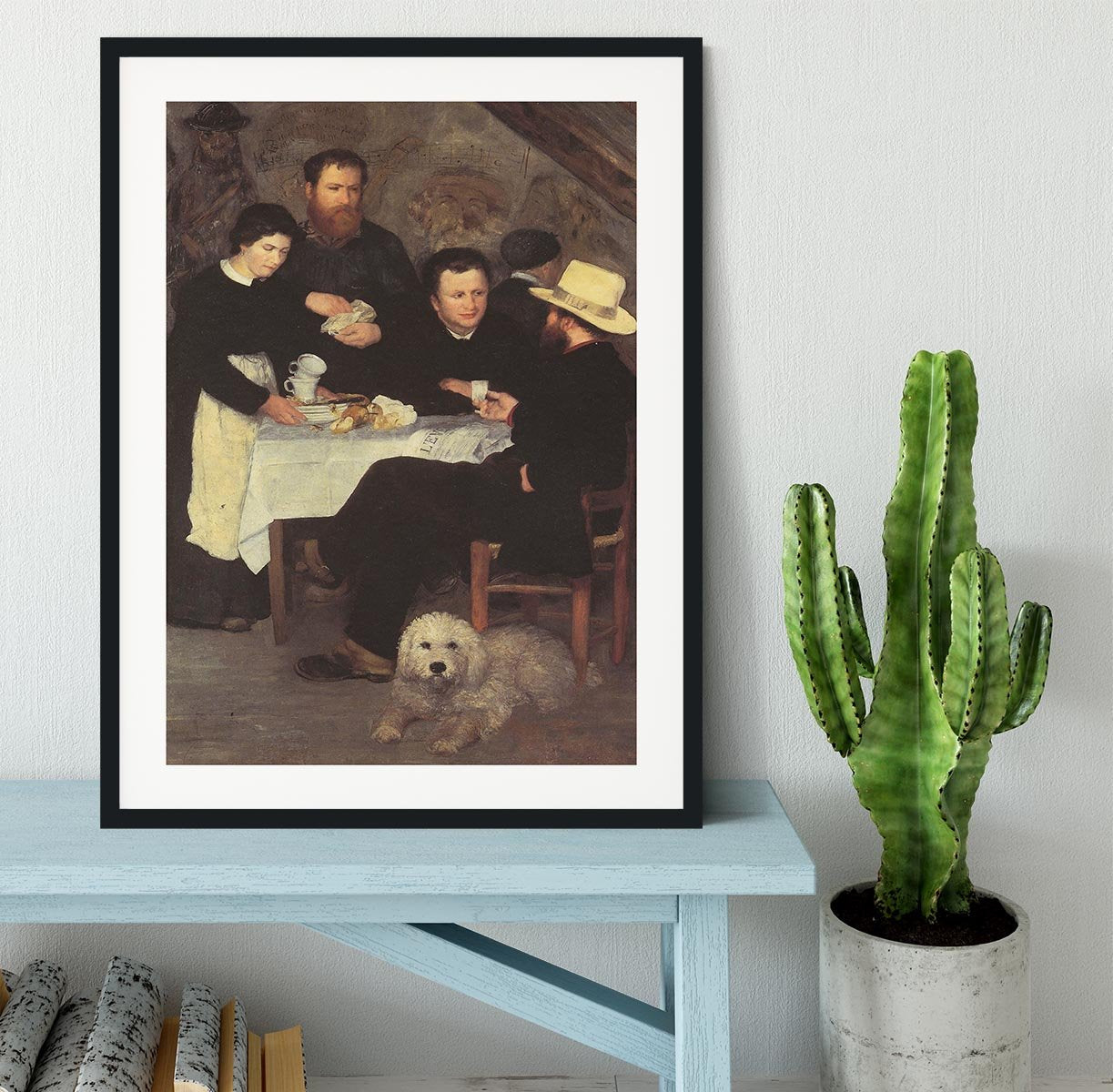 The mother of cabaret Antony by Renoir Framed Print - Canvas Art Rocks - 1