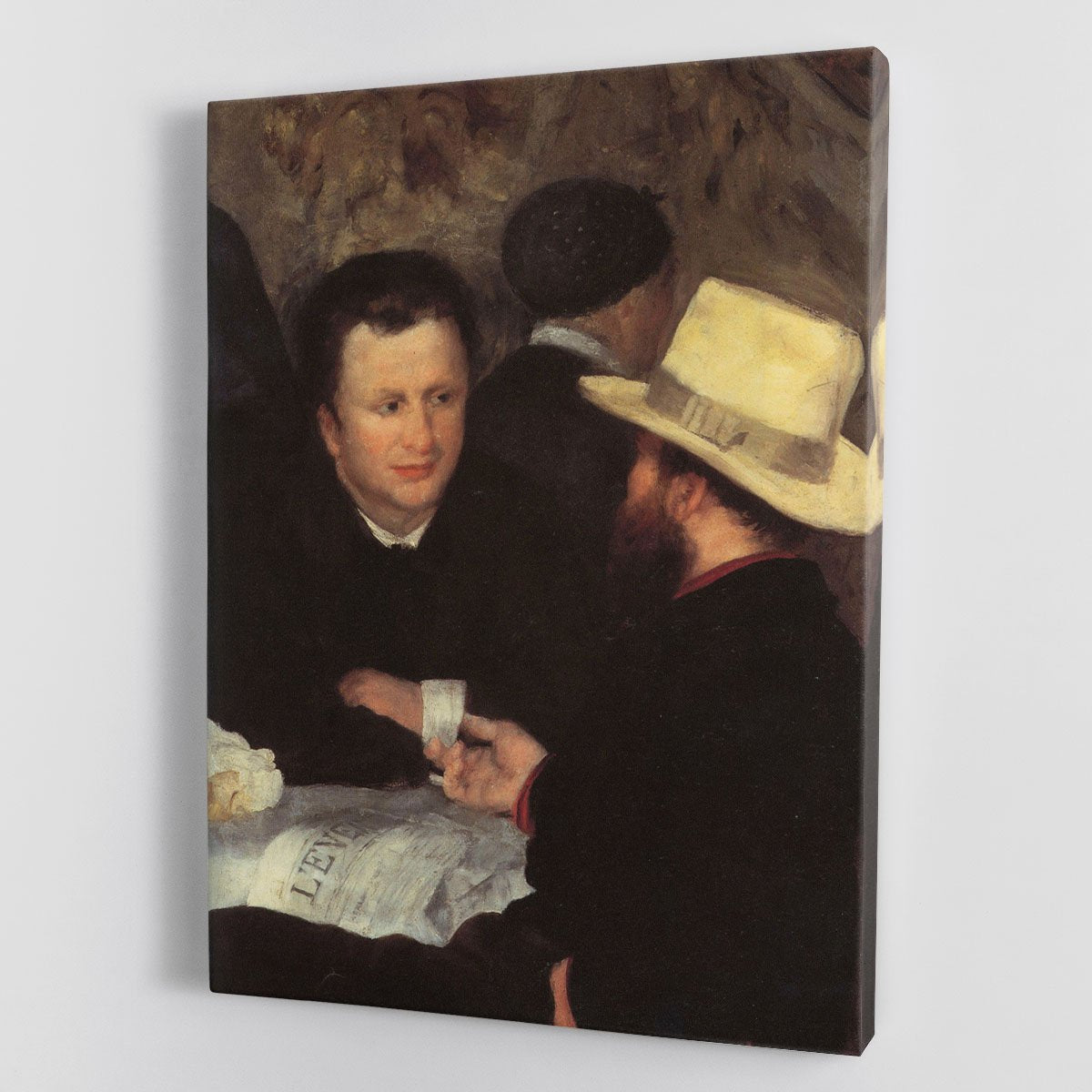 The mother of cabaret Antony detail by Renoir Canvas Print or Poster