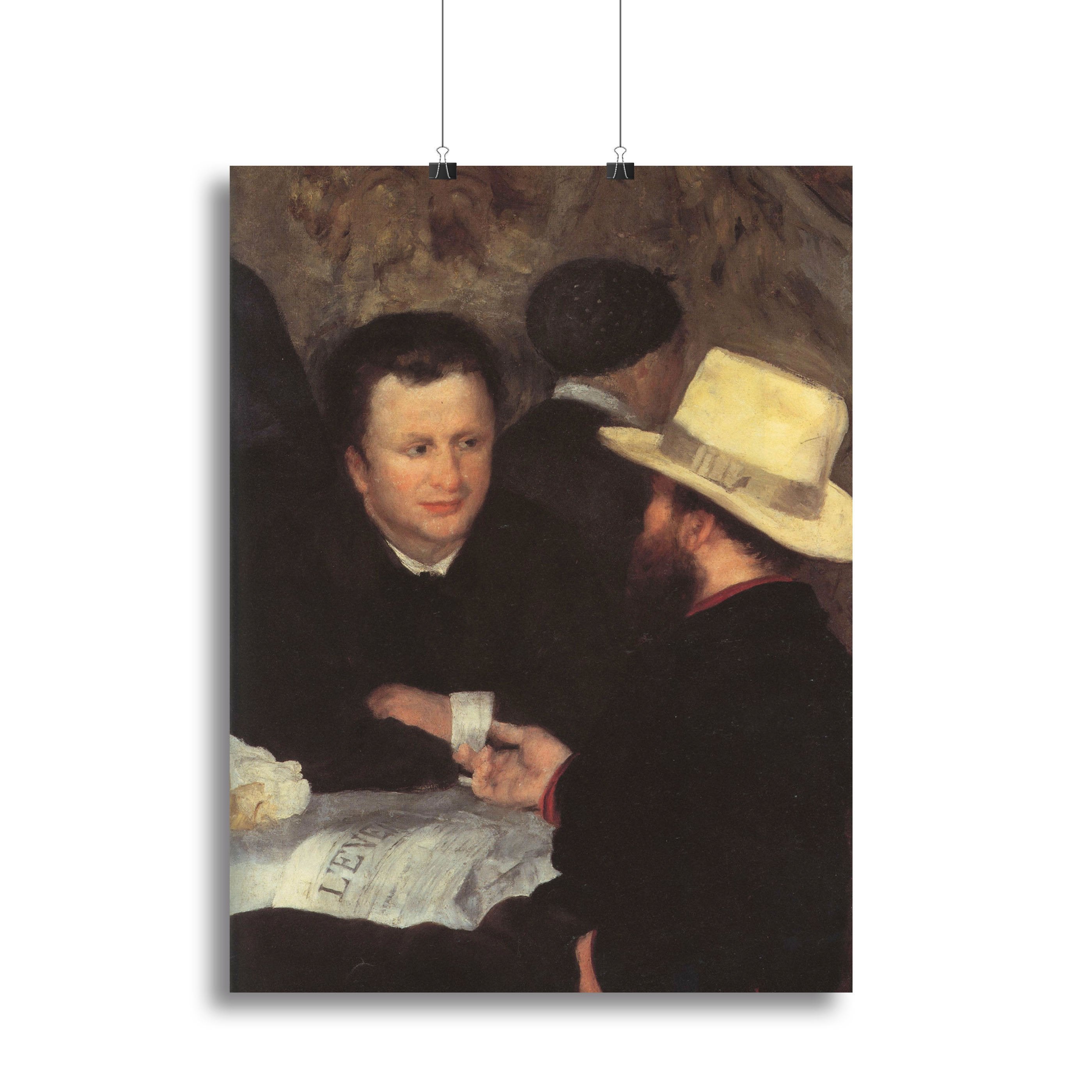 The mother of cabaret Antony detail by Renoir Canvas Print or Poster