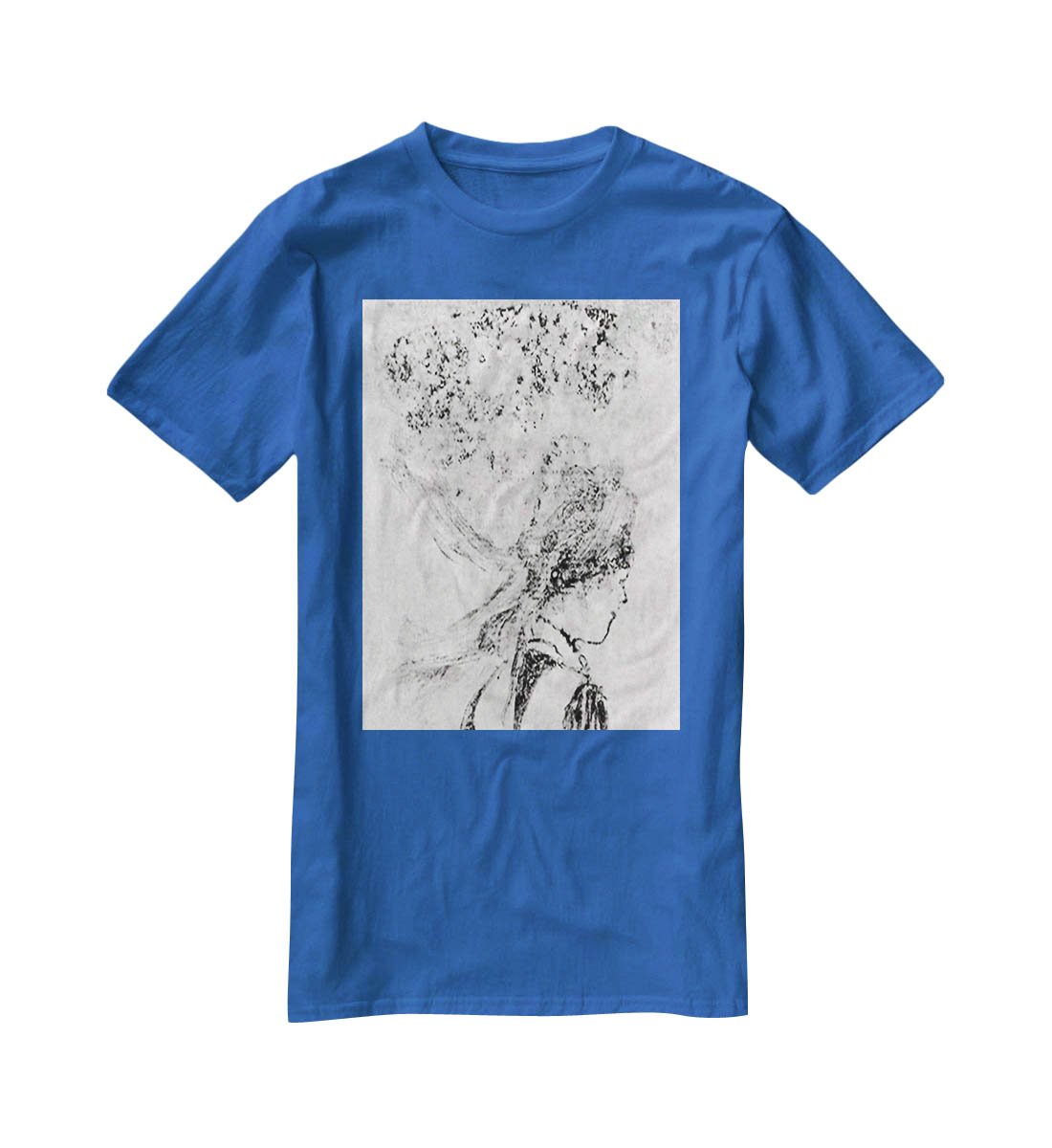 The nurse by Degas T-Shirt - Canvas Art Rocks - 2