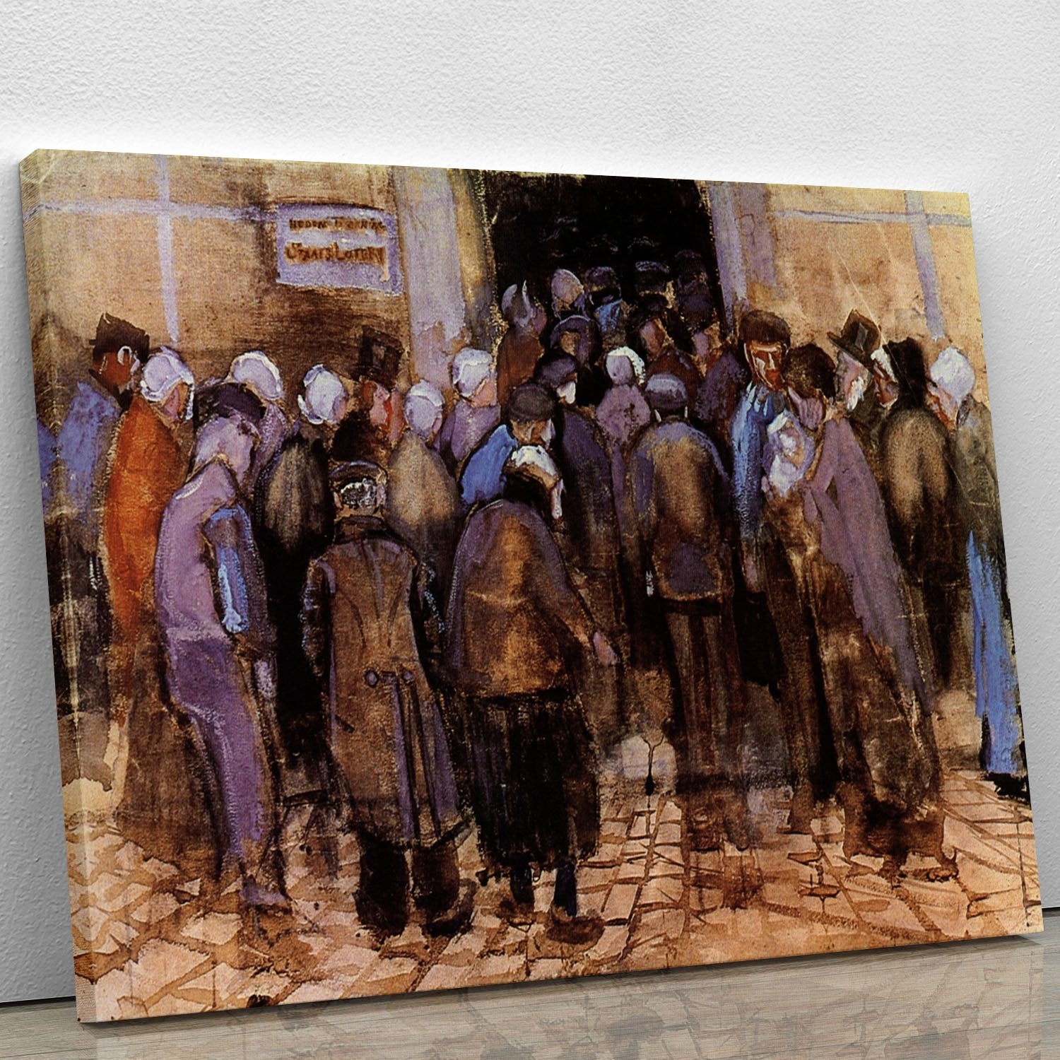 The poor and money by Van Gogh Canvas Print or Poster