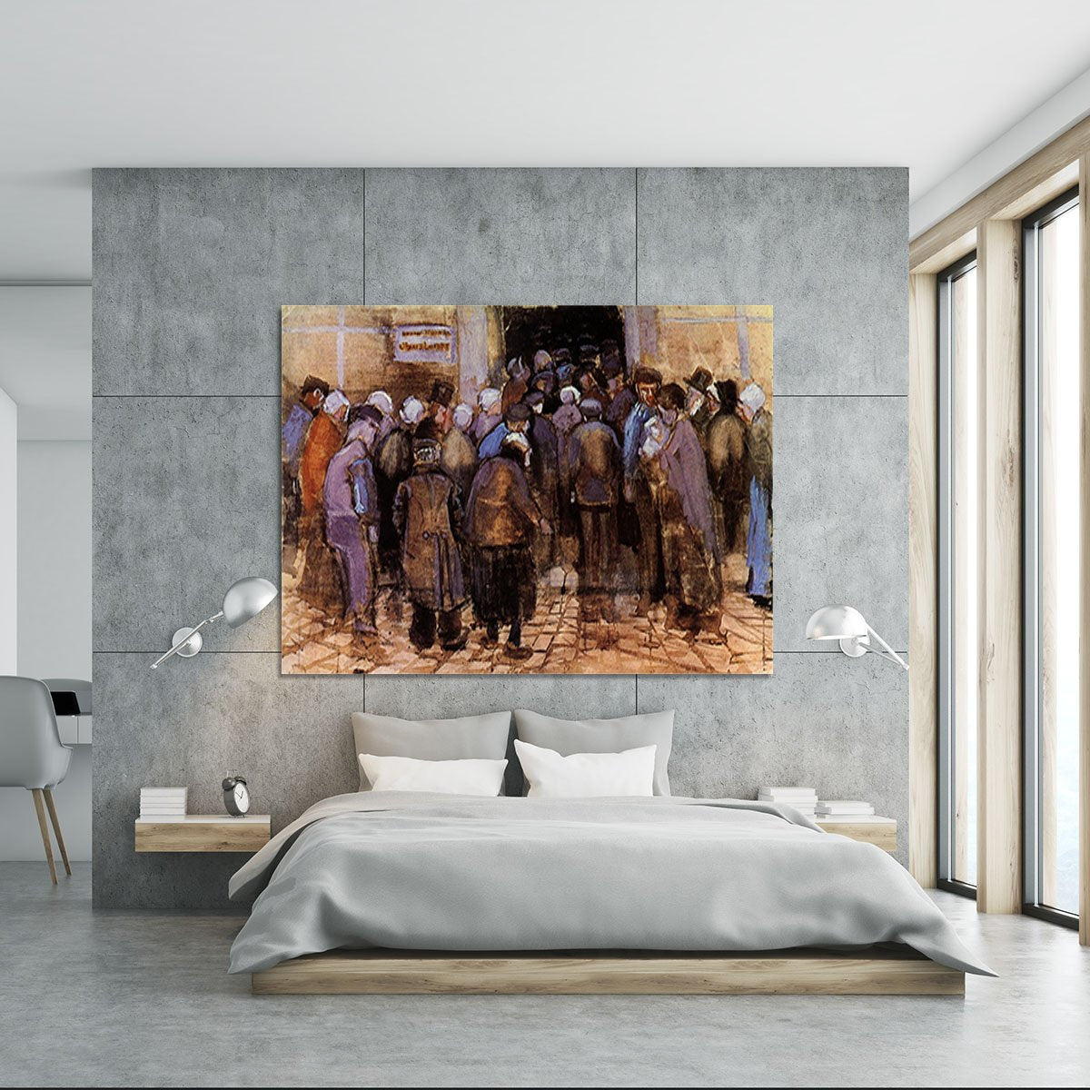 The poor and money by Van Gogh Canvas Print or Poster