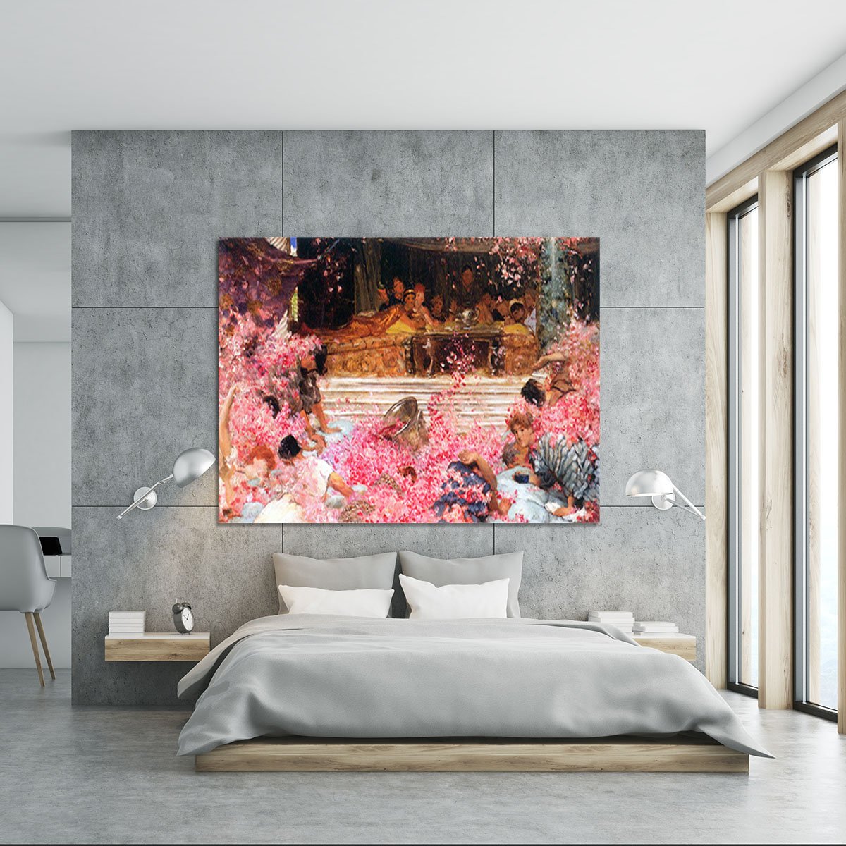 The roses of Heliogabalus by Alma Tadema Canvas Print or Poster