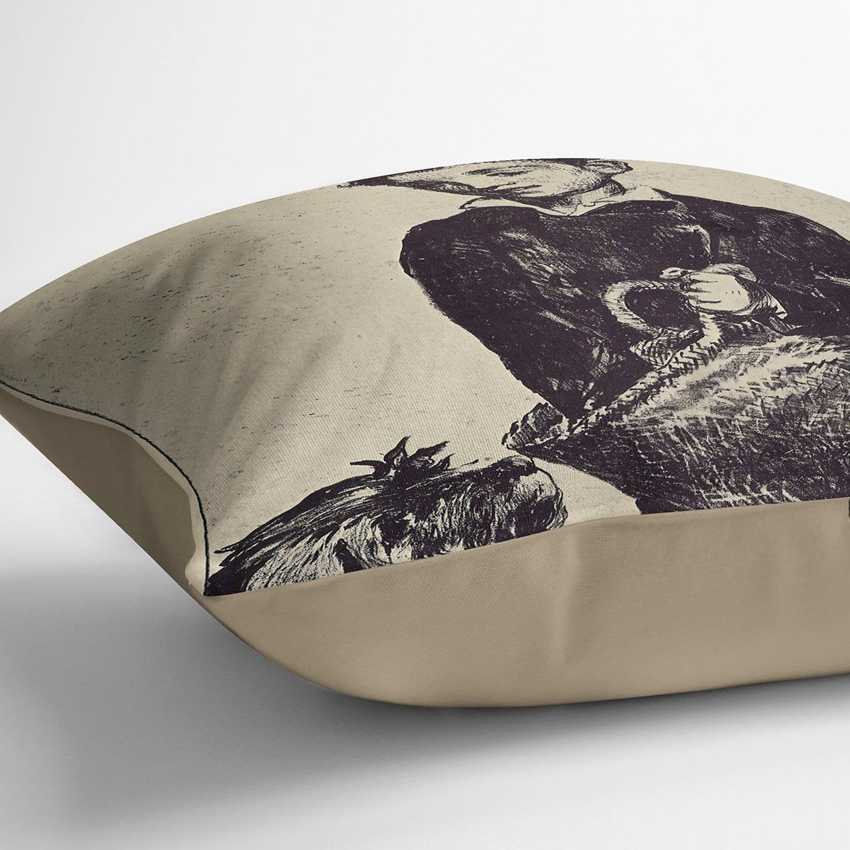 The urchin by Manet Throw Pillow