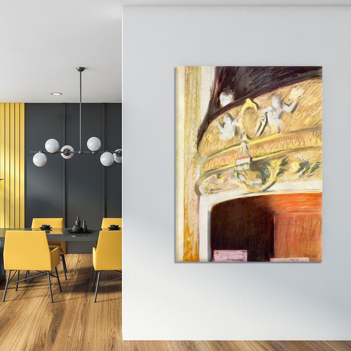 Theater Loge by Degas Canvas Print or Poster