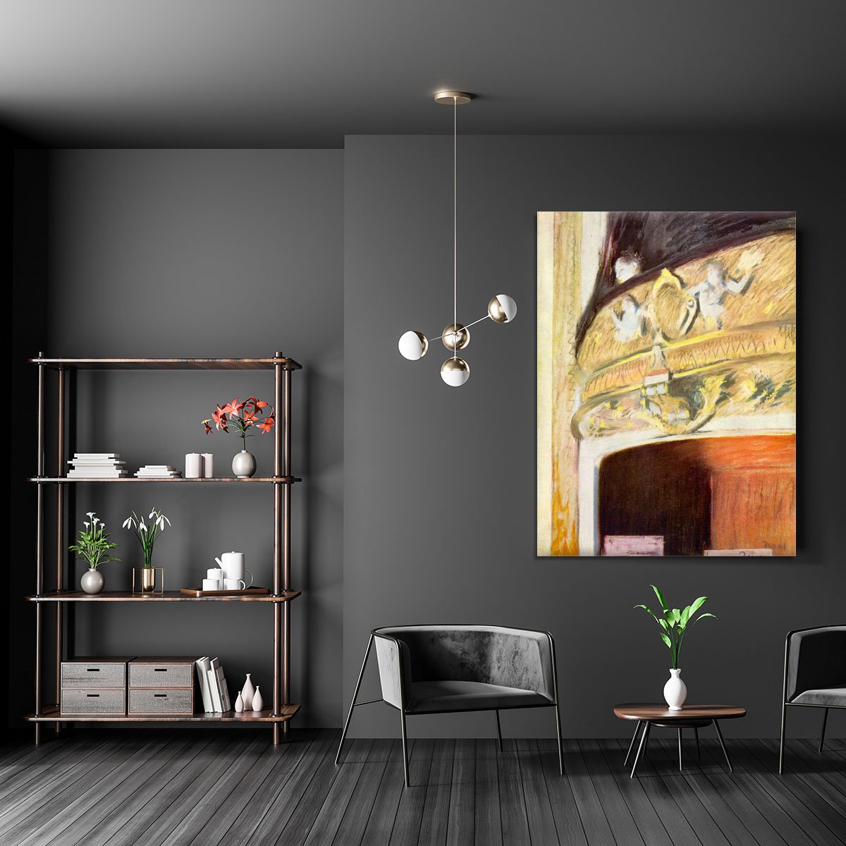 Theater Loge by Degas Canvas Print or Poster