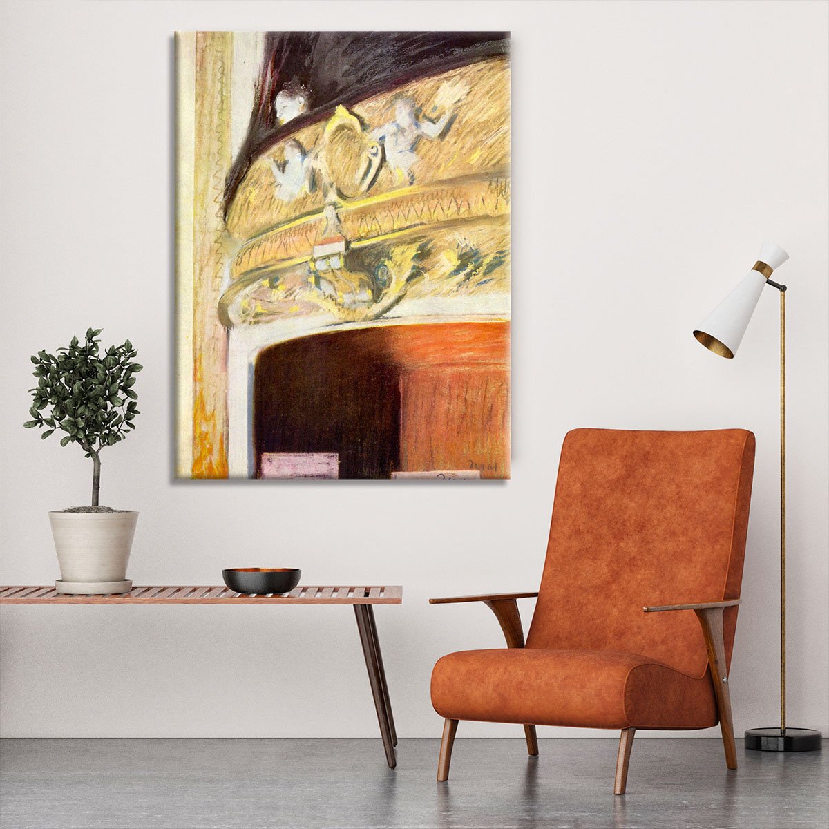 Theater Loge by Degas Canvas Print or Poster