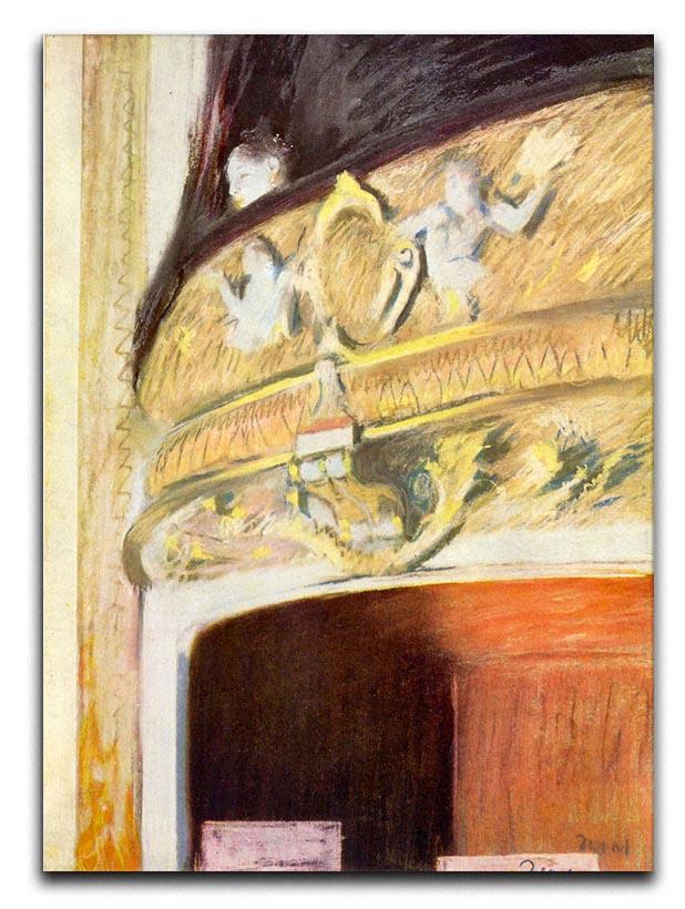 Theater Loge by Degas Canvas Print or Poster - Canvas Art Rocks - 1