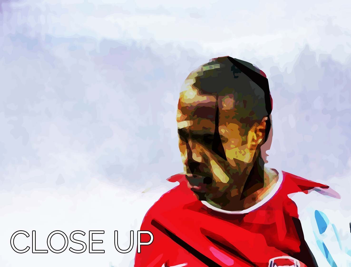 Thierry Henry Kneeslide 3 Split Panel Canvas Print - Canvas Art Rocks - 3