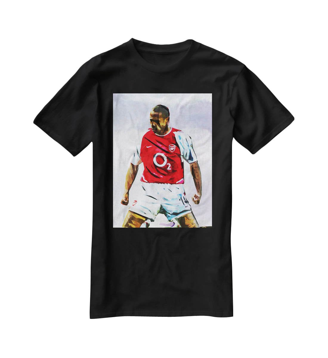 Thierry Henry Kneeslide T-Shirt - Canvas Art Rocks - 1