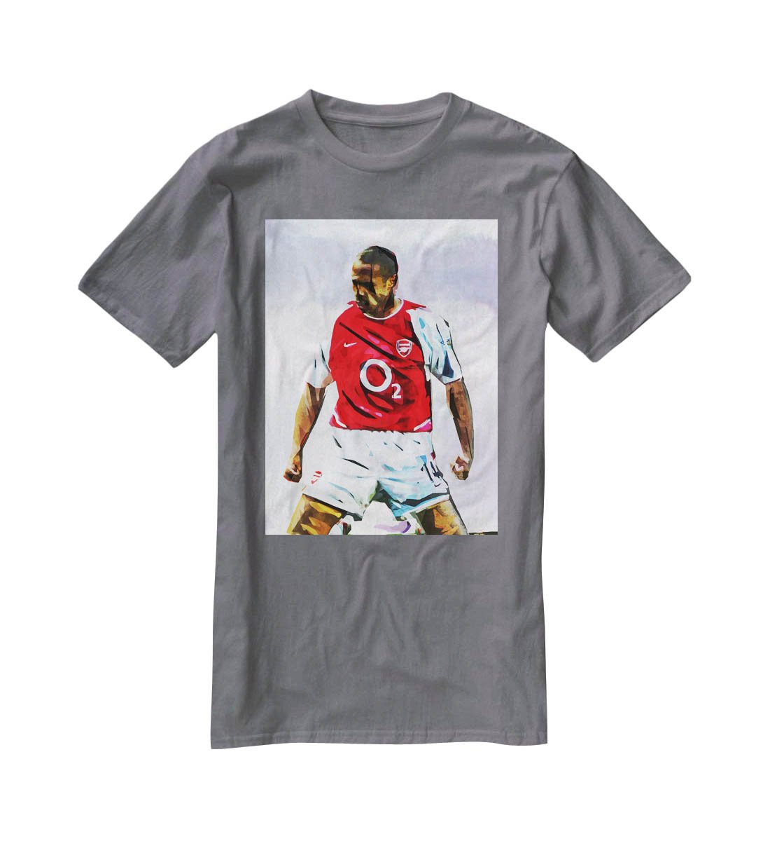 Thierry Henry Kneeslide T-Shirt - Canvas Art Rocks - 3