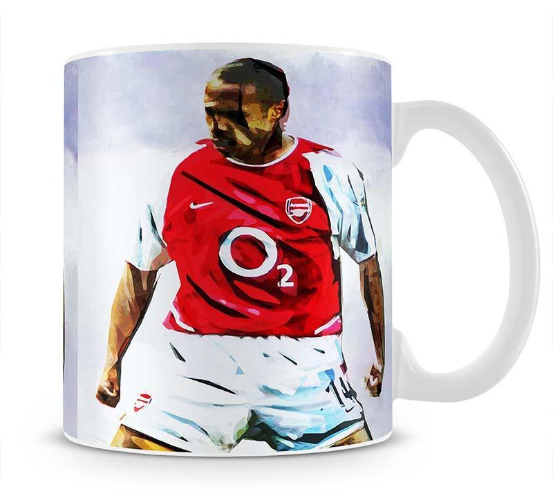 Thierry Henry Kneeslide Mug - Canvas Art Rocks - 1