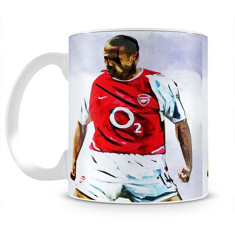 Thierry Henry Kneeslide Mug - Canvas Art Rocks - 2