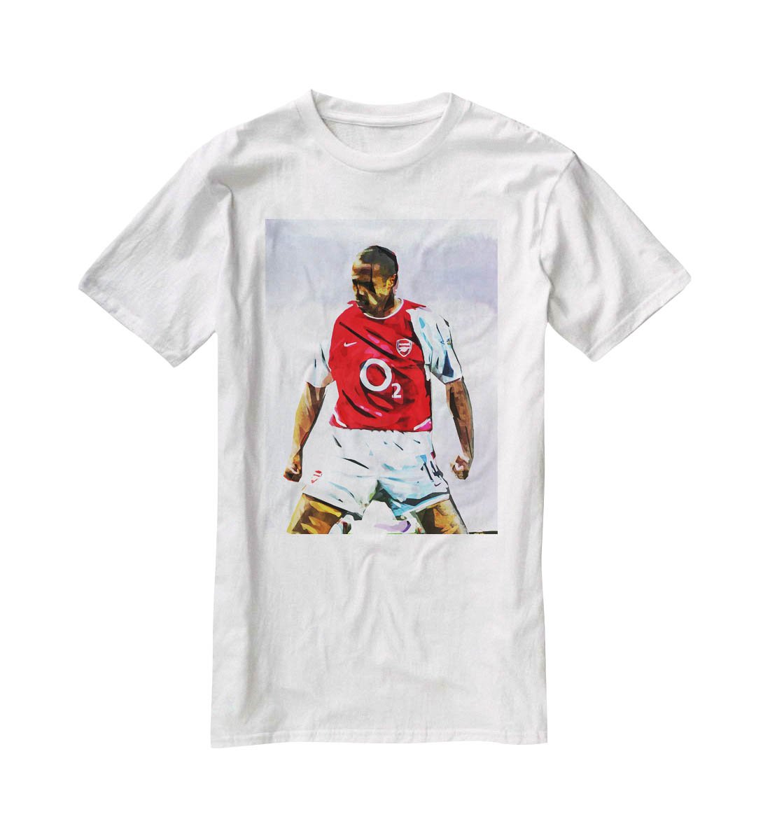 Thierry Henry Kneeslide T-Shirt - Canvas Art Rocks - 5