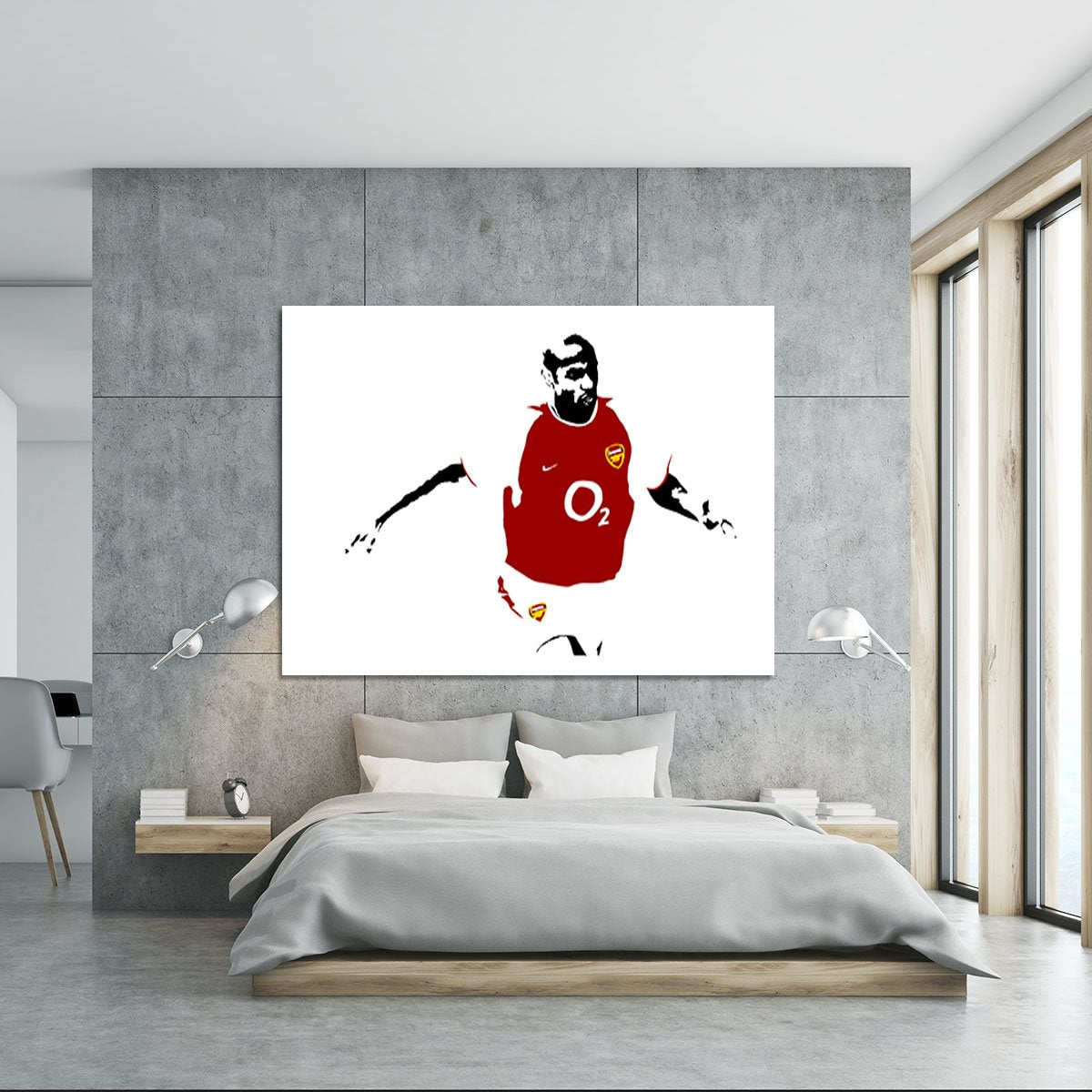 Thierry Henry Pop Art Canvas Print or Poster