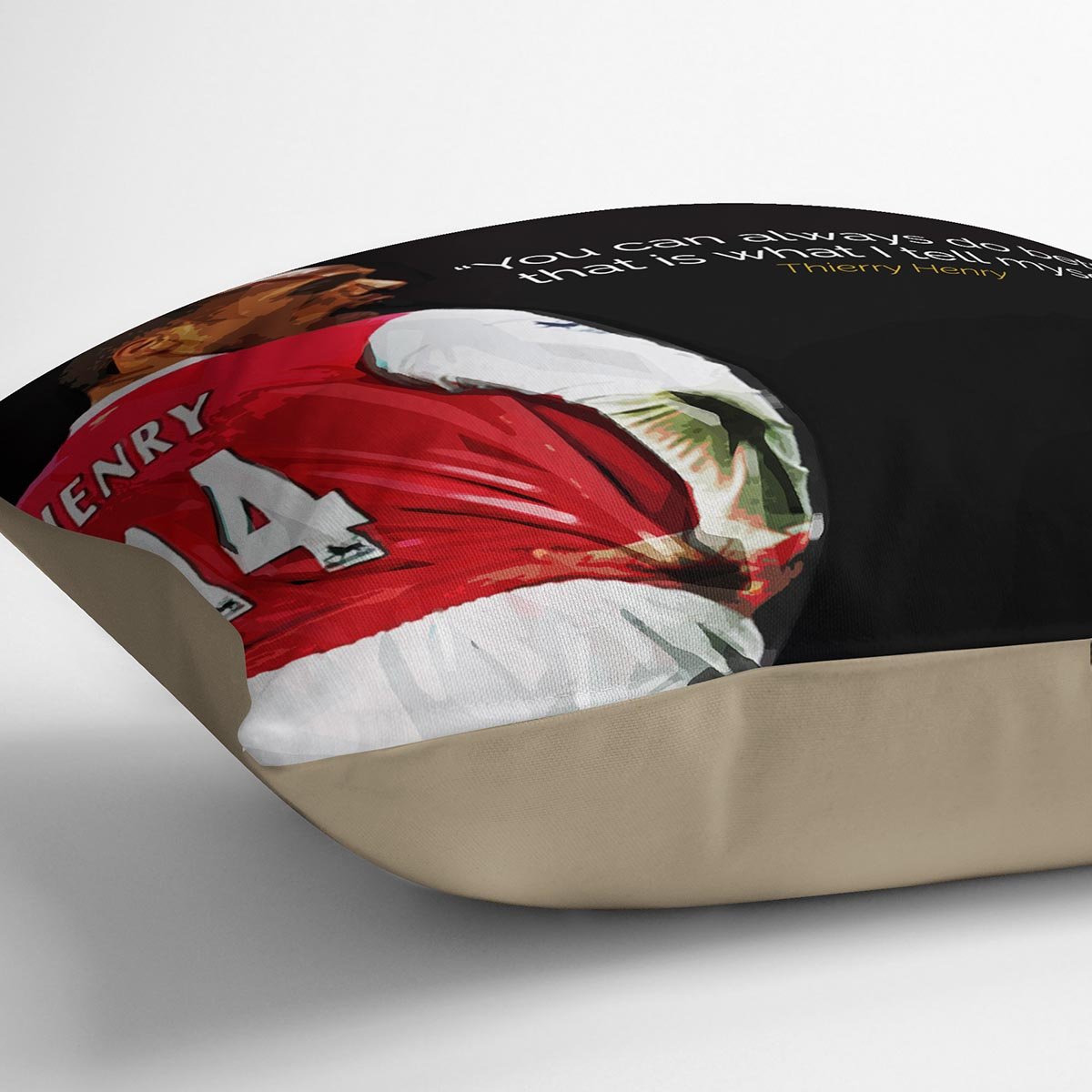 Thierry Henry You Can Alway Do Better Cushion
